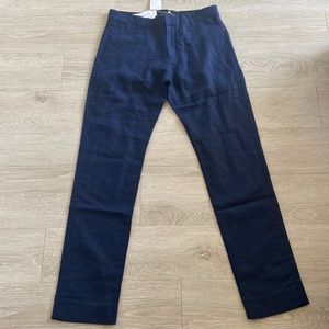 Vince linen and cotton trouser in size 30